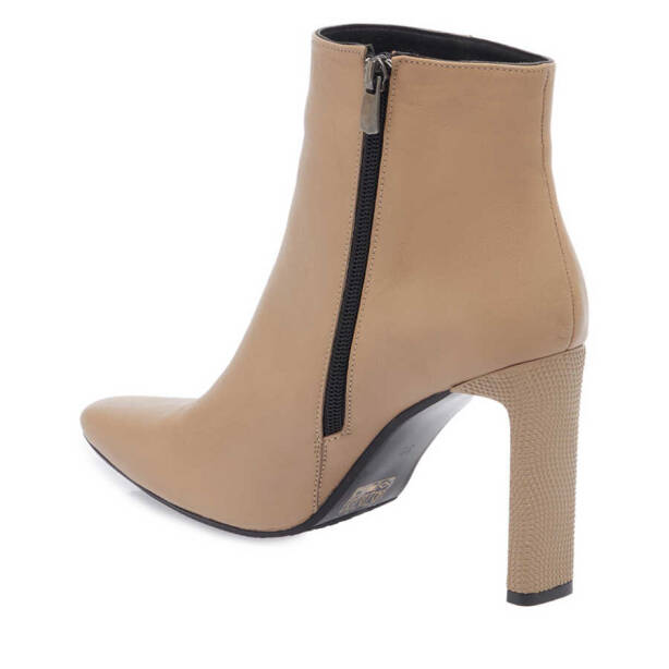 Vizon Deri Kadın Klasik Bot - K23K1BT66935-A44 - 2