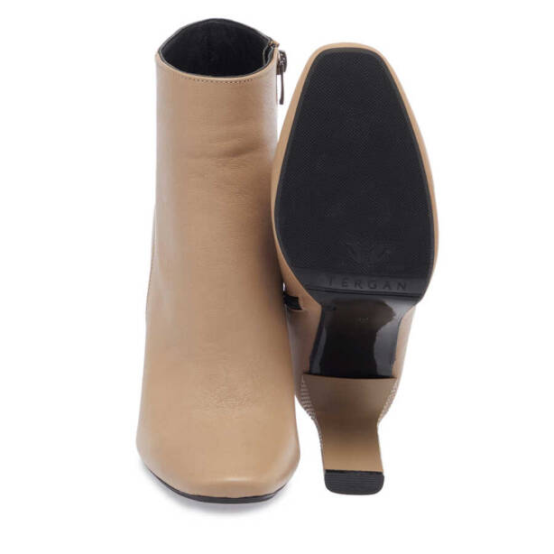 Vizon Hakiki Deri Kadın Klasik Bot - K23K1BT66935-A44 - 4
