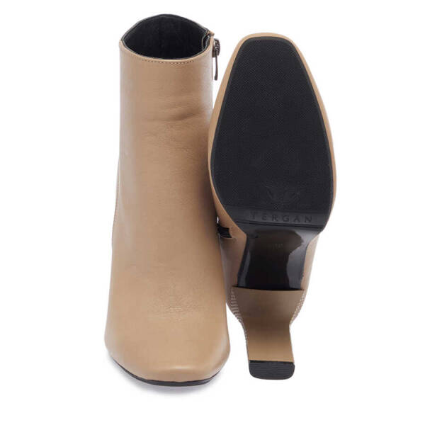 Vizon Hakiki Deri Kadın Klasik Bot - K23K1BT66935-A44 - 4