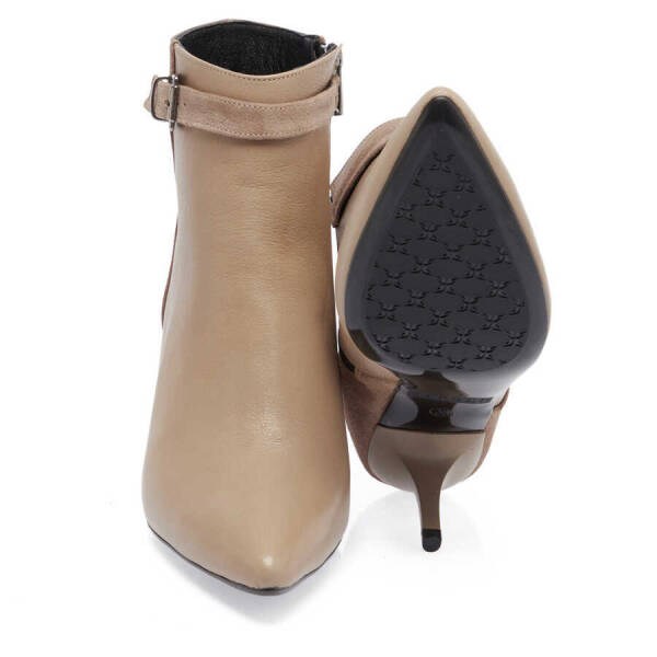 Vizon Hakiki Deri Kadın Klasik Bot - K23K1BT66936-A44 - 4