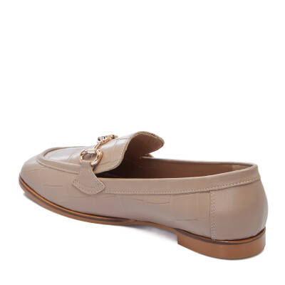  Vizon Deri Kadın Loafer - K25I1AY68041-A44 - 2