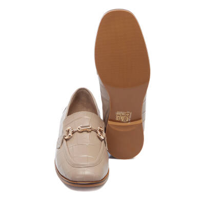  Vizon Deri Kadın Loafer - K25I1AY68041-A44 - 4