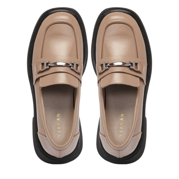 Vizon Deri Kadın Loafer - K25S1AY68178-A44 - 5