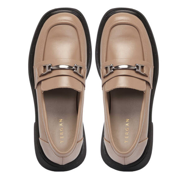 Vizon Deri Kadın Loafer - K25S1AY68178-A44 - 5