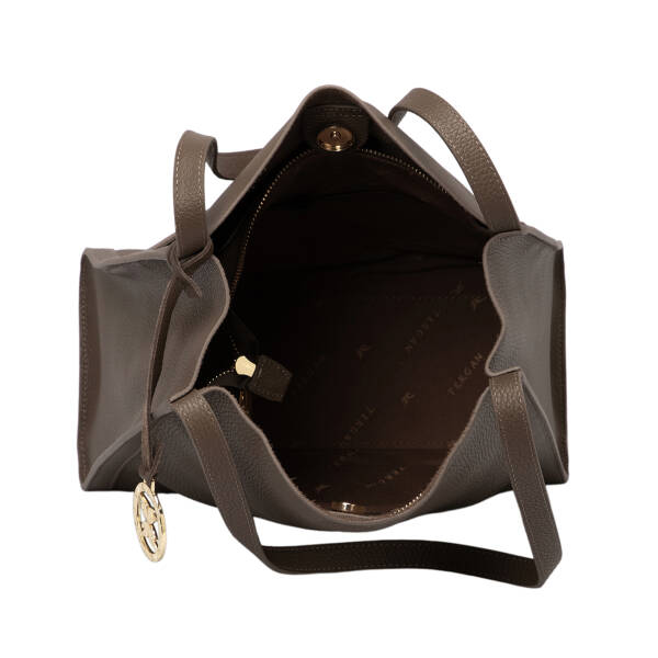 Vizon Deri Kadın Omuz Çantası - S25K1BC80491-S6I - 4