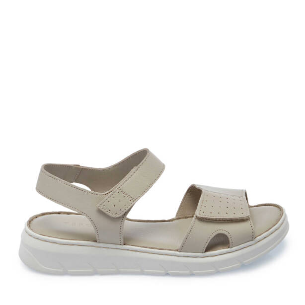 Vizon Hakiki Deri Kadın Sandalet - K25Y1SN67965-A44 - 1