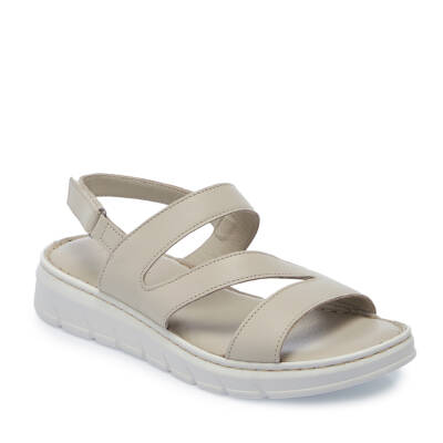 Vizon Deri Kadın Sandalet - K25Y1SN67966-A44 - 1