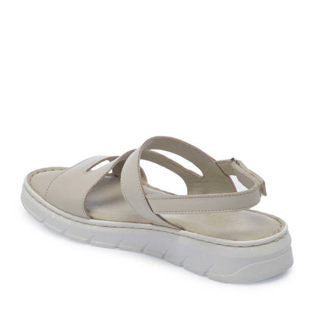 Vizon Hakiki Deri Kadın Sandalet - K25Y1SN67966-A44 - 3