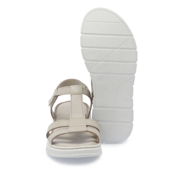 Vizon Hakiki Deri Kadın Sandalet - K25Y1SN67967-A44 - 4