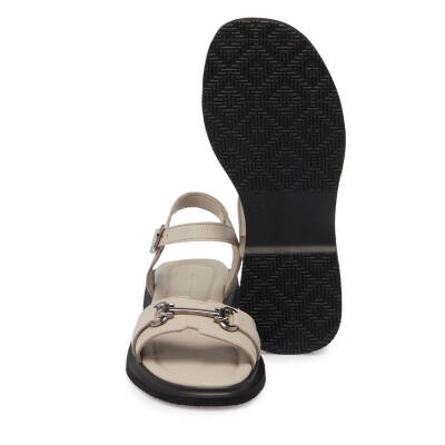 Vizon Deri Kadın Sandalet - K25Y1SN67976-A44 - 4