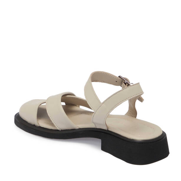 Vizon Hakiki Deri Kadın Sandalet - K25Y1SN67977-A44 - 3