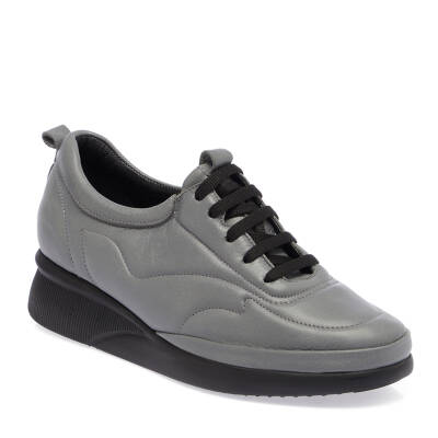  Vizon Deri Kadın Sneaker - K23S1AY66889-A44 