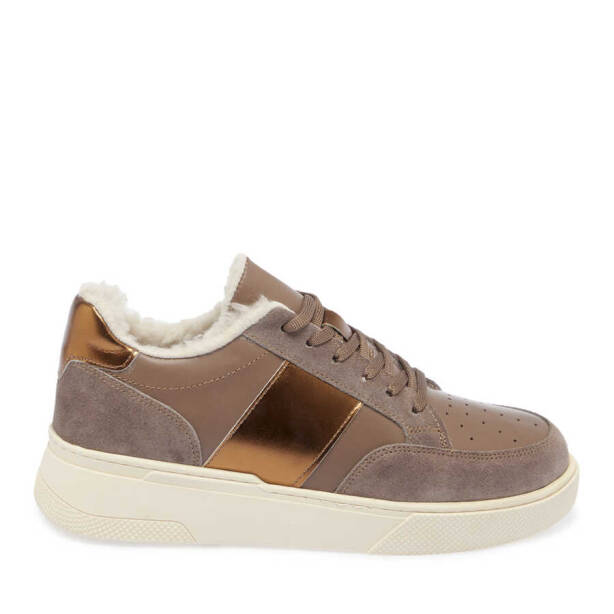 Vizon Hakiki Deri Kadın Sneaker - K23S1AY66902-U0N - 1