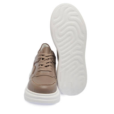 Vizon Deri Kadın Sneaker - K24I1AY67491-A44 - 4