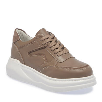  Vizon Deri Kadın Sneaker - K24I1AY67491-A44 