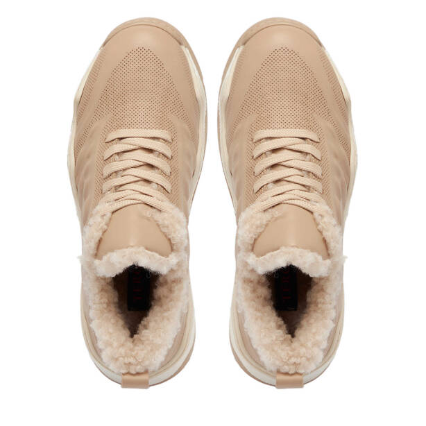 Vizon Deri Kadın Sneaker - K24S1AY67536-A84 - 5