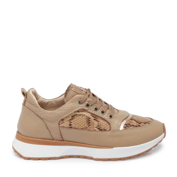 Vizon Deri Kadın Sneaker - K25S1AY68231-A44 - 3