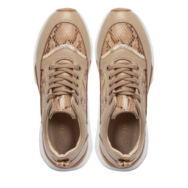 Vizon Deri Kadın Sneaker - K25S1AY68231-A44 - 5