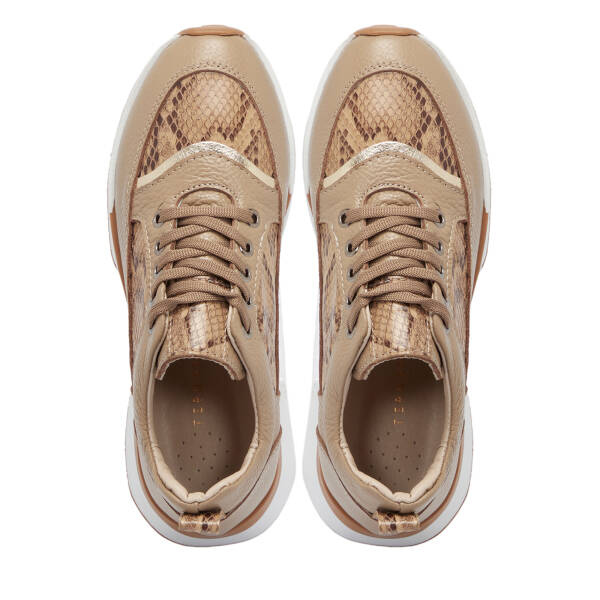 Vizon Deri Kadın Sneaker - K25S1AY68231-A44 - 5