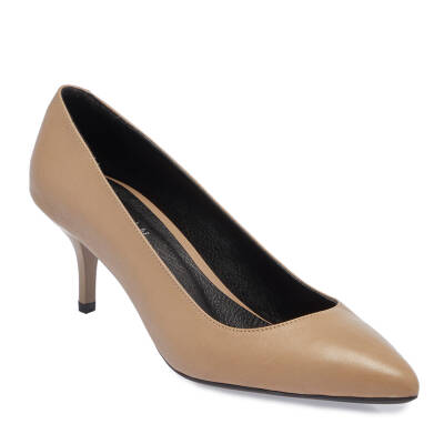 Vizon Deri Kadın Stiletto - K24S1AY67736-A44 