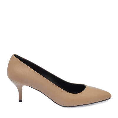 Vizon Deri Kadın Stiletto - K24S1AY67736-A44 - 3