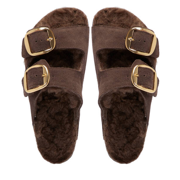 Vizon Hakiki Deri Kadın Terlik - K25S1TR68375-A02 - 5