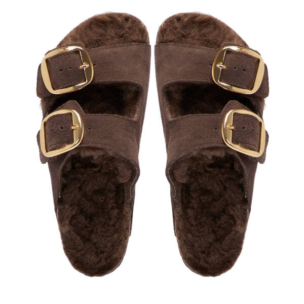 Vizon Hakiki Deri Kadın Terlik - K25S1TR68375-A02 - 5