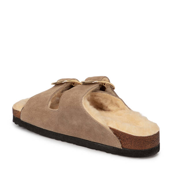 Vizon Deri Kadın Terlik - K25S1TR68375-V0N - 2