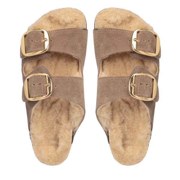 Vizon Deri Kadın Terlik - K25S1TR68375-V0N - 5