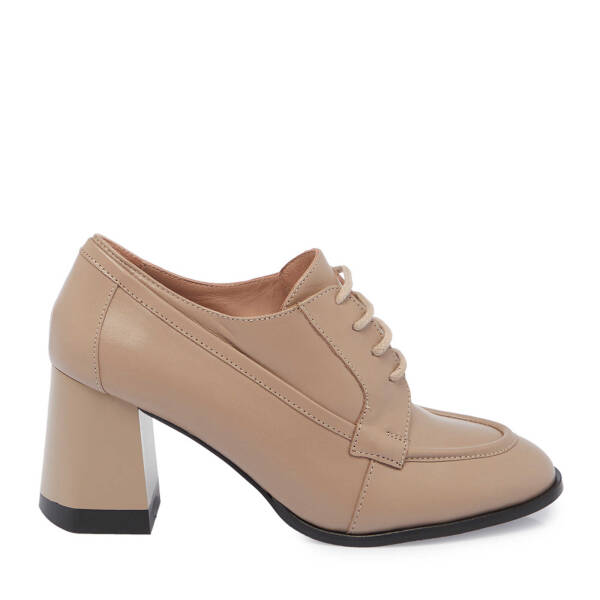 Vizon Deri Kadın Topuklu Ayakkabı - K23S1AY66873-A44 - 3