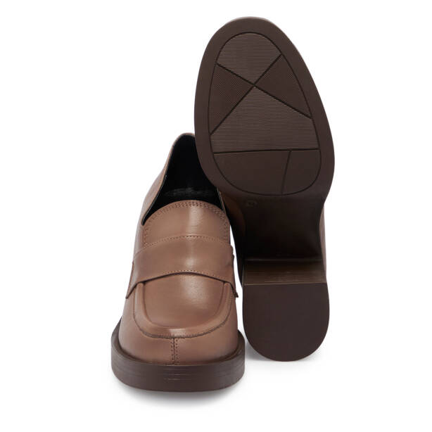 Vizon Deri Kadın Topuklu Ayakkabı - K25S1AY68296-A44 - 4