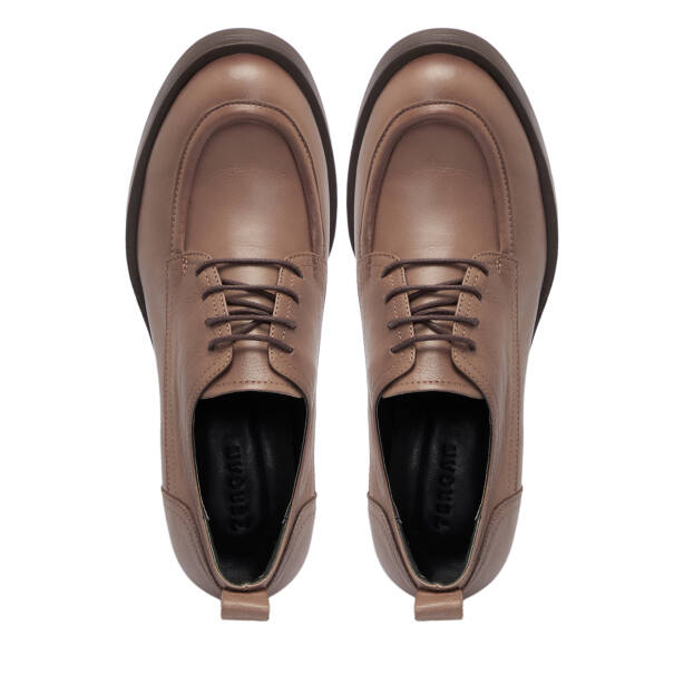 Vizon Deri Kadın Topuklu Ayakkabı - K25S1AY68297-A44 - 5