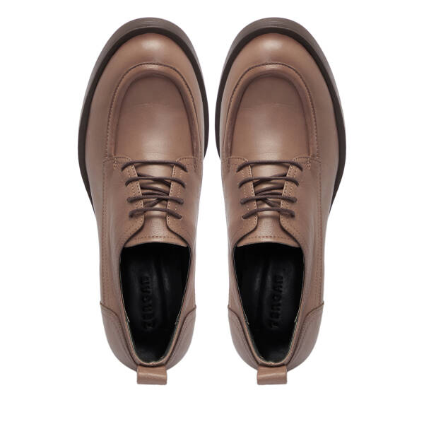 Vizon Deri Kadın Topuklu Ayakkabı - K25S1AY68297-A44 - 5