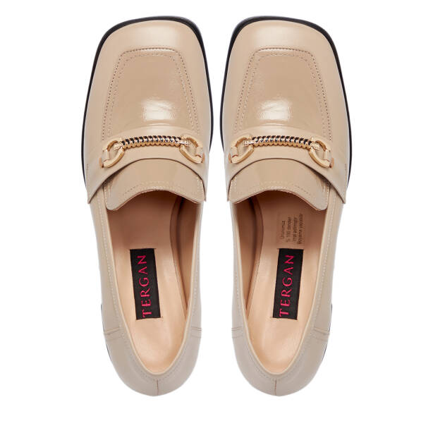 Vizon Deri Kadın Topuklu Ayakkabı - K25S1AY68341-A44 - 5