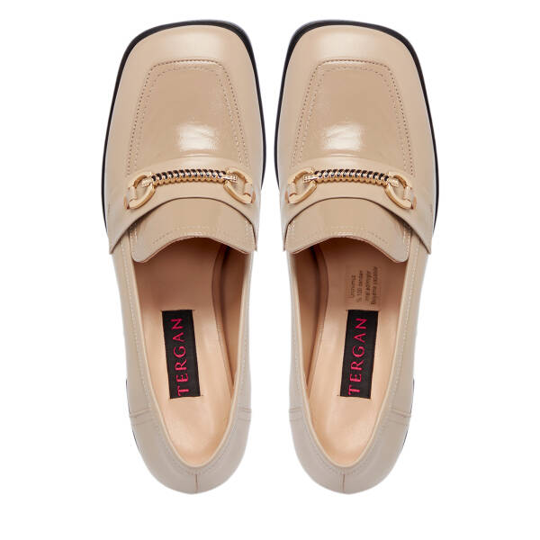 Vizon Deri Kadın Topuklu Ayakkabı - K25S1AY68341-A44 - 5