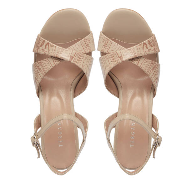 Vizon Hakiki Deri Kadın Topuklu Ayakkabı - K25Y1AY68086-A44 - 5