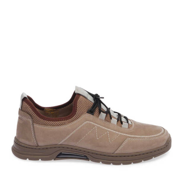 Vizon Deri - Tekstil Erkek Sneaker - E24I1AY56614-A65 - 3