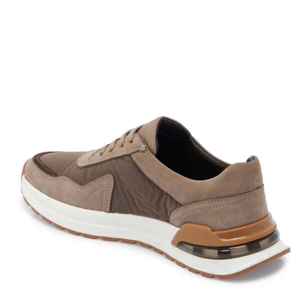 Vizon Deri - Tekstil Erkek Sneaker - E25I1AY57288-A65 - Tergan