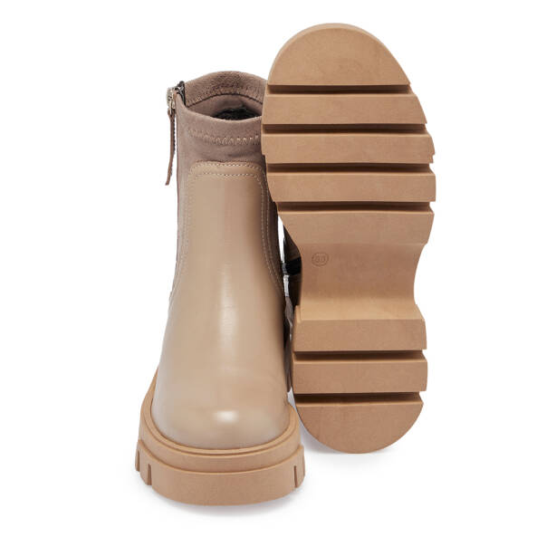 Vizon Deri - Tekstil Kadın Bot - K23K1BT66879-A44 - Tergan