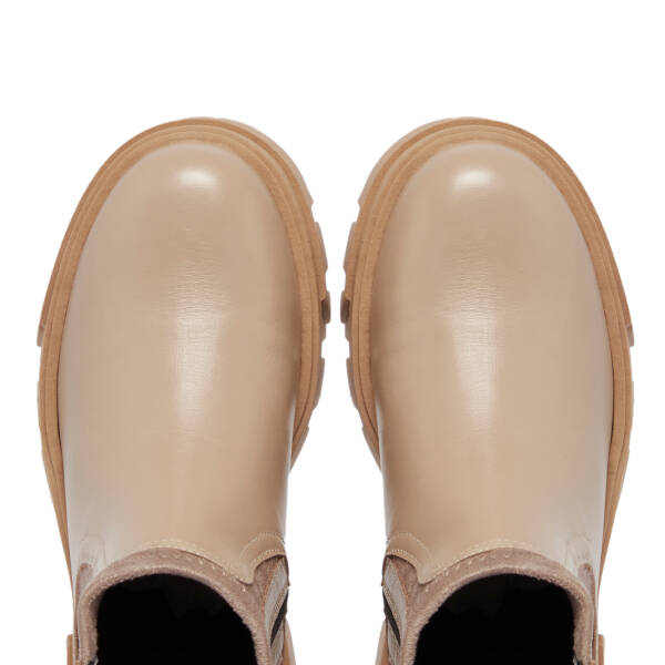 Vizon Deri - Tekstil Kadın Bot - K23K1BT66879-A44 - 5