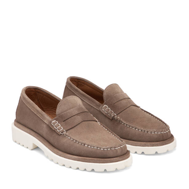 Vizon Hakiki Deri Erkek Loafer - E26I1AY57724-A02 - 2