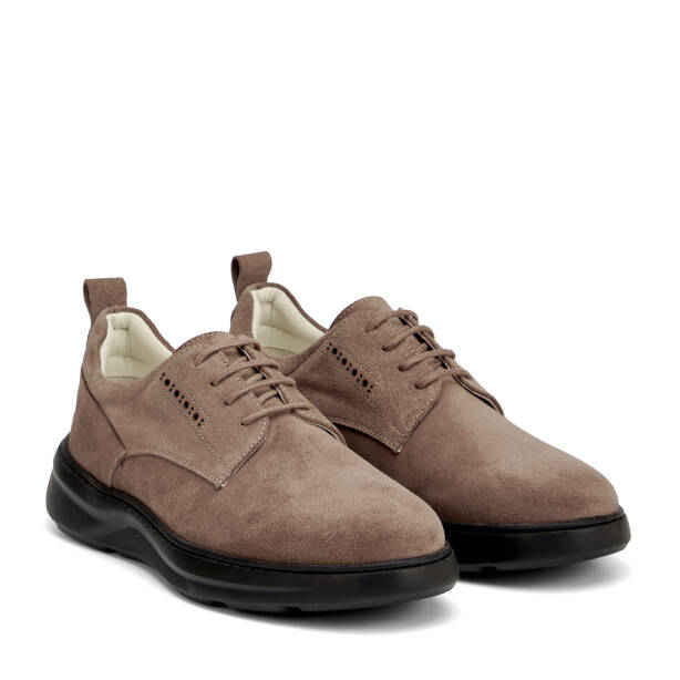 Vizon Hakiki Deri Erkek Sneaker - E26I1AY57745-T86 - 2