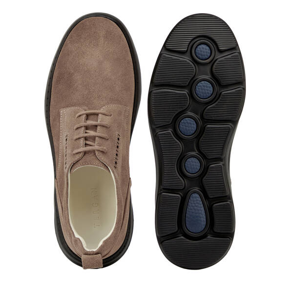 Vizon Hakiki Deri Erkek Sneaker - E26I1AY57745-T86 - 6