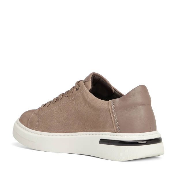 Vizon Hakiki Deri Erkek Sneaker - E26S1AY57847-B21 - 4