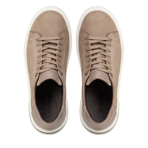 Vizon Hakiki Deri Erkek Sneaker - E26S1AY57847-B21 - 5