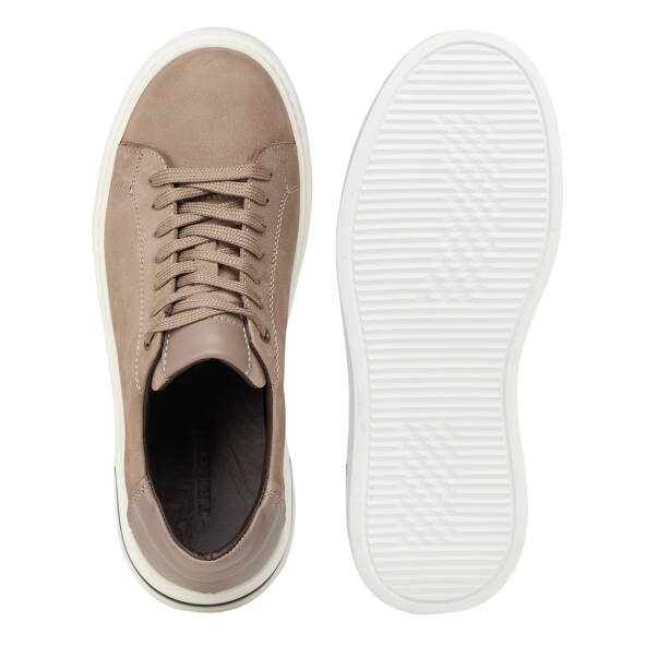 Vizon Hakiki Deri Erkek Sneaker - E26S1AY57847-B21 - 6
