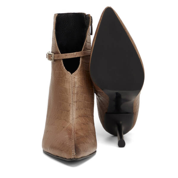Vizon Hakiki Deri Kadın Bot - K25K1BT68271-H45 - 5