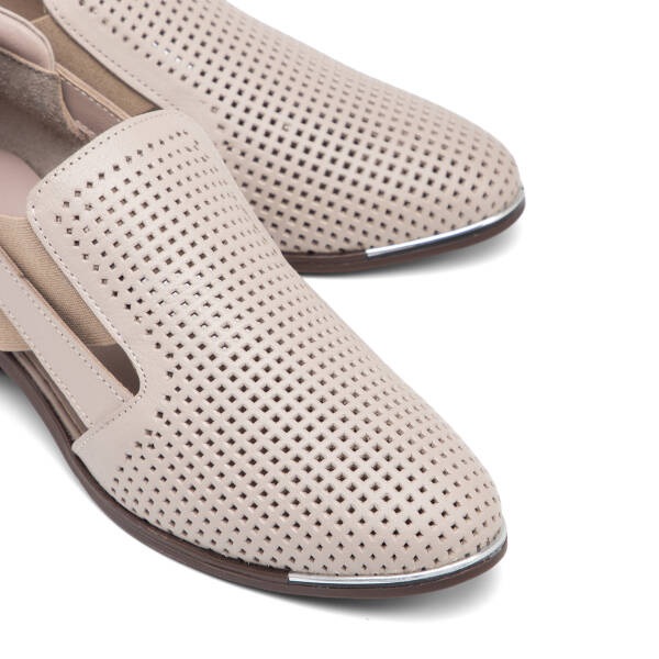 Vizon Hakiki Deri Kadın Casual Ayakkabı - K26I1AY68476-A44 - 3