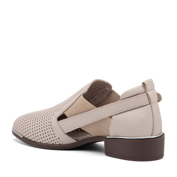 Vizon Hakiki Deri Kadın Casual Ayakkabı - K26I1AY68476-A44 - 4