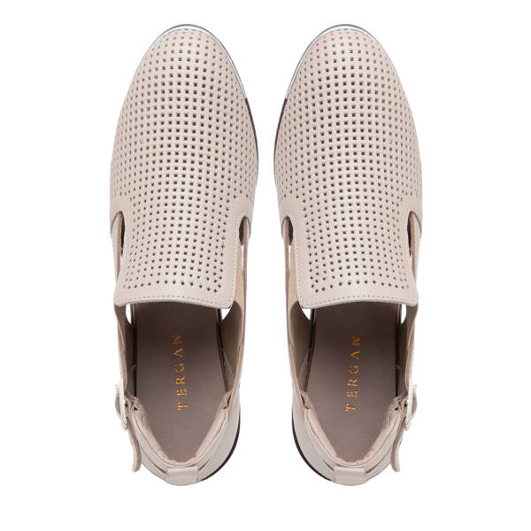 Vizon Hakiki Deri Kadın Casual Ayakkabı - K26I1AY68476-A44 - 5